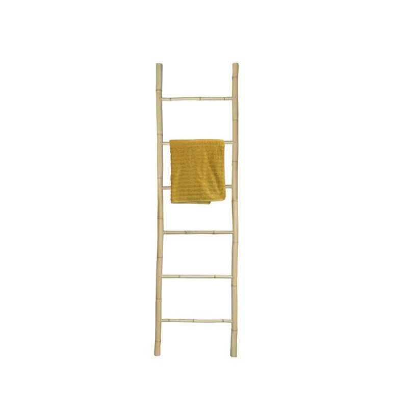 Porte serviette échelle bambou naturel -  - meilleure qualité