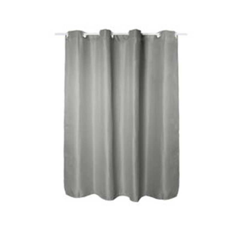 Rideau douche textile 180x200 easyclip maya granit sensea -  - meilleure qualité