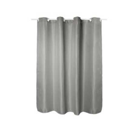 Rideau douche textile 180x200 easyclip maya granit sensea -  - meilleure qualité
