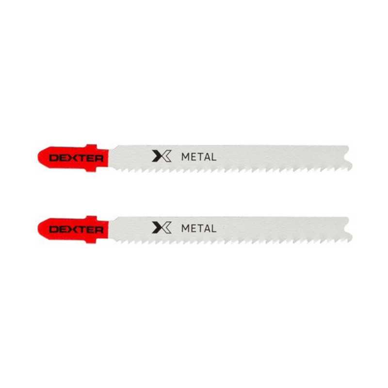 Lame de scie sauteuse métal 2.5-6mm coupe droite lot 2