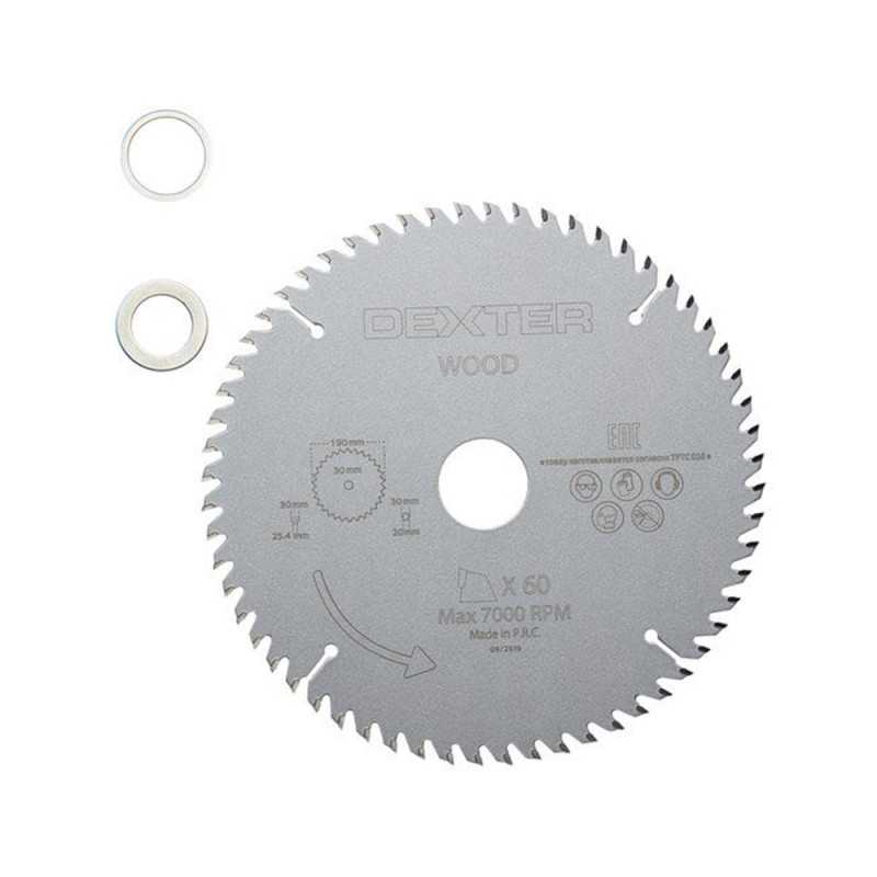 Lame de scie circulaire bois dur 190x30mm coupe rapide
