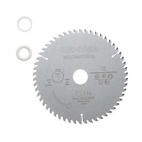 Lame de scie circulaire multimateriaux 190x30mm