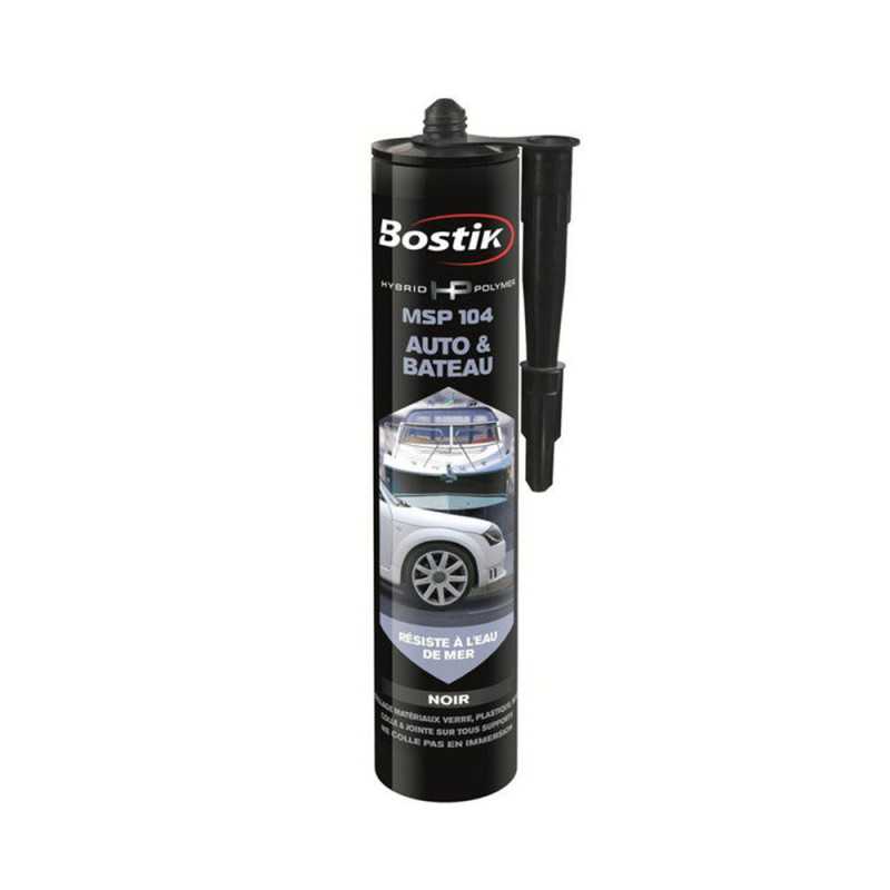 Colle de fixation ms polymère auto/bateau noir bostik 290ml -  - meilleure qualité