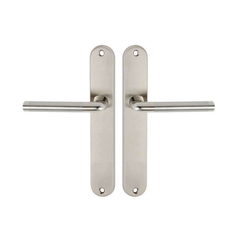 P50 Poignée de porte Sophie zinc nickelé 195 bec de canne