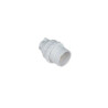 Douille B22 nylon blanc