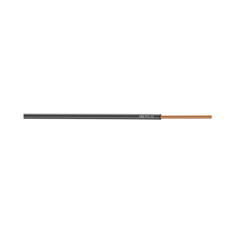 Câble HO7VU 1.5MM2 NOIR 25M