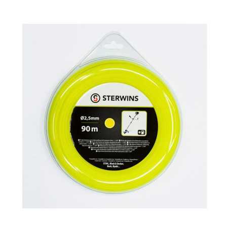 Fil nylon rond débroussailleuse 2.5MM 90M