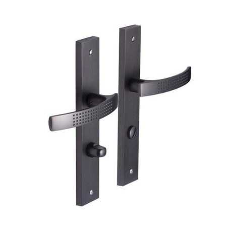 Ensemble de porte Louna 195mm condamnation-décondamnation aluminium