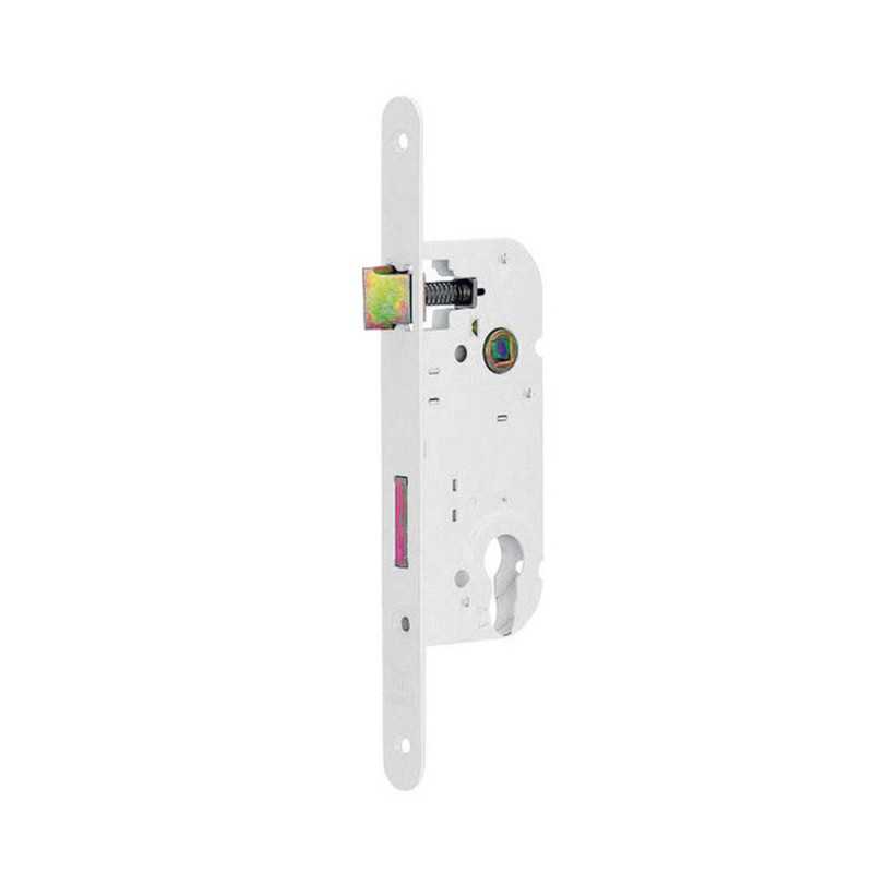 Serrure encastrer sans cylindre 40mm bout rond