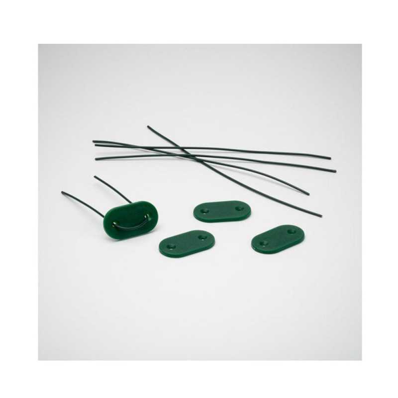 Clips canisse vert26 pièces