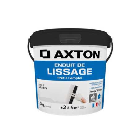Enduit de lissage en pâte AXTON 1.5 kg