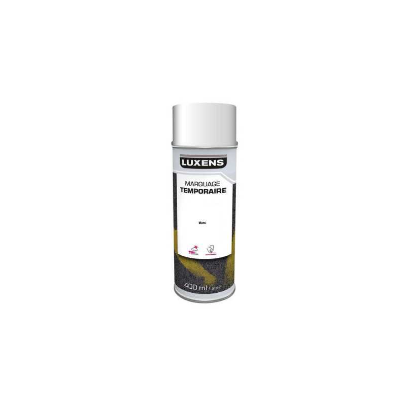 Peinture aérosol de marquage blanc mat 0