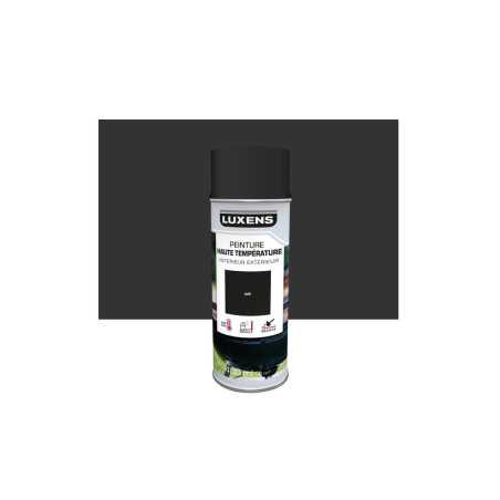 Peinture aérosol barbecue noir mat 0