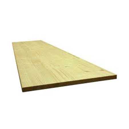 Tablette 2000x500x18mm sapin collees sous film