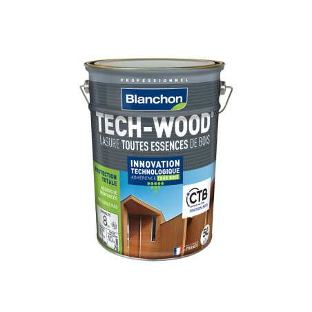 Tech wood lasure 5L chêne clair satiné -  - meilleure qualité