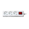 Bloc multiprise avec interrupteur 3T 5ML