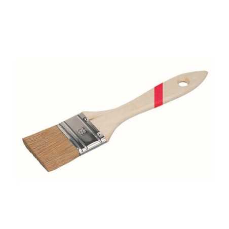 Brosse plate 50mm ECO avec manche en bois UV12