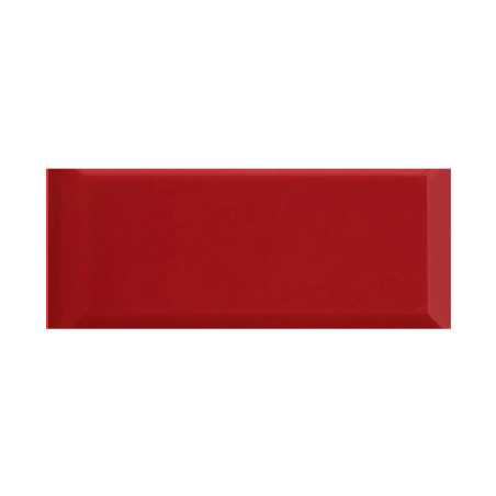 Carrelage mural 10X20cm 12GEK1 shinny rouge -  - meilleure qualité