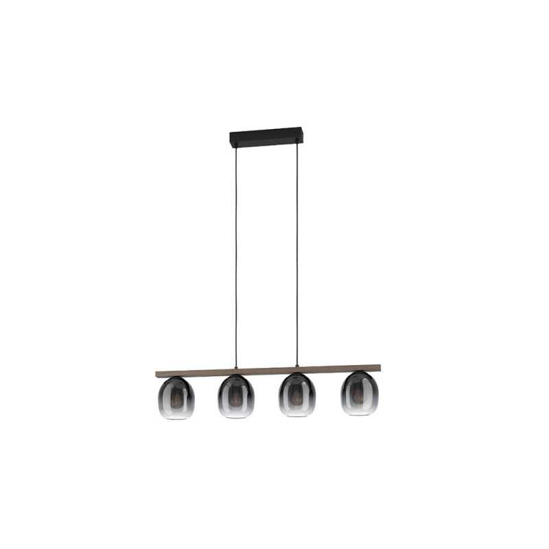 Suspension transparent Filago E27