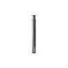 Pied Table Carré Cime Réglable Acier Brossé Gris