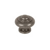 Bouton de meuble Rond Argent Zamak H.26 X L.30 X P.30 Mm
