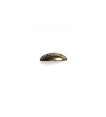 Lot de 4 poignées de meuble entraxe 64 Mm Zamak Vieilli