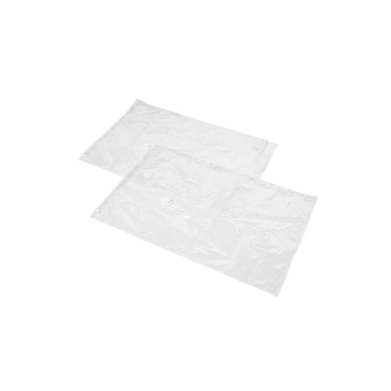 Housse sous vide sac gain de place SPACEO transparent H.75 x l.130 x P.0 cm
