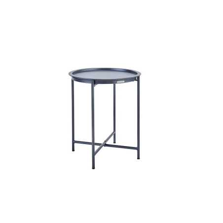 Table d'appoint gris anthracite Mobis diamètre 45 cm -  - meilleure qualité