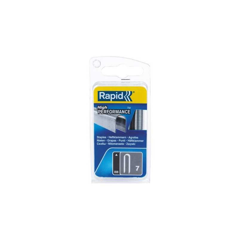 Lot de 960 Cavaliers Fil Plat Rapid 7 14 Mm