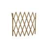 Barrière extensible animaux NORDLINGER bois naturel L. 60 - 110 cm