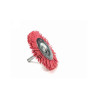 Polybrosse rouge circulaire pour bois Tivoly Diam.75 Mm