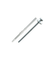 Lot de 4 Chevilles Et Vis Longues Universelles Nylon Spit Diam.12 X L.210 Mm