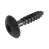 Lot de 90 Vis Acier Tête Ronde Standers Diam.6 Mm X L.40 Mm