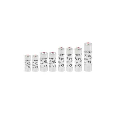 Lot de 8 fusibles céramique 10-16-20-25-32 A