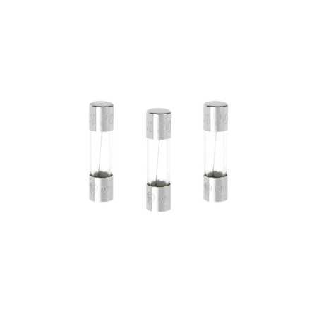 Lot de 3 fusibles verre 4 A 5 X 20 Mm