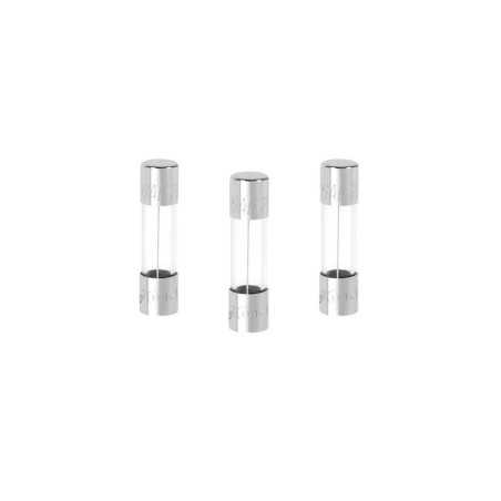 Lot de 3 fusibles verre 6 A 5 X 20 Mm