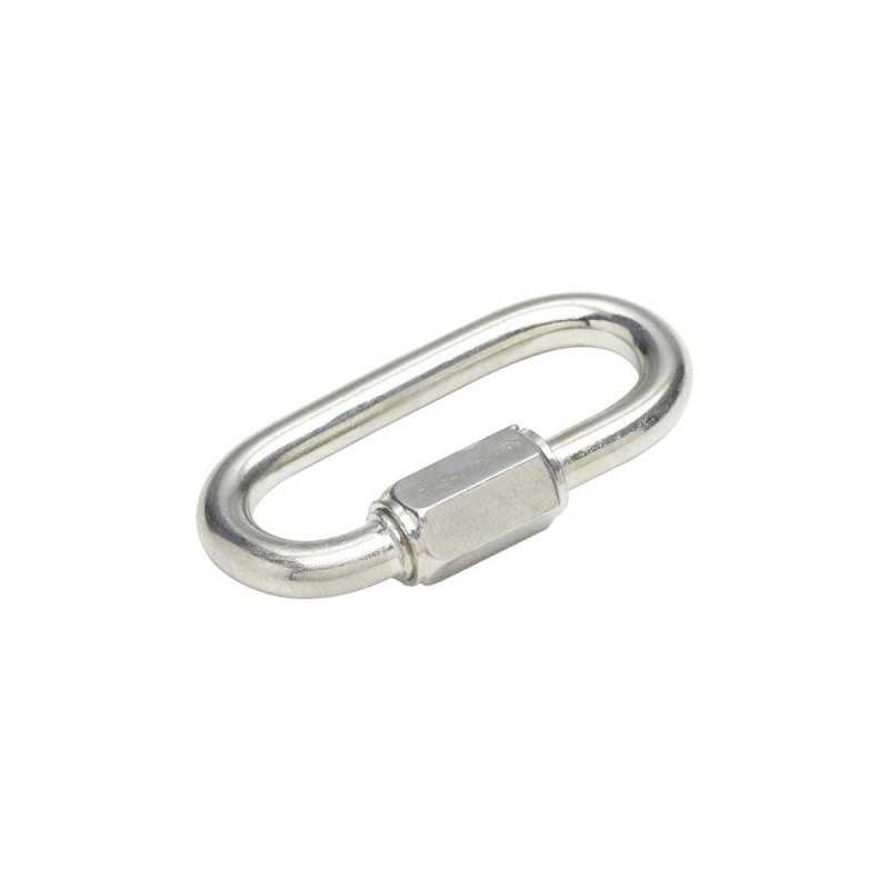 Maillon rapide acier zingué Standers L.90 X L.40.5 X Ep.10 Mm