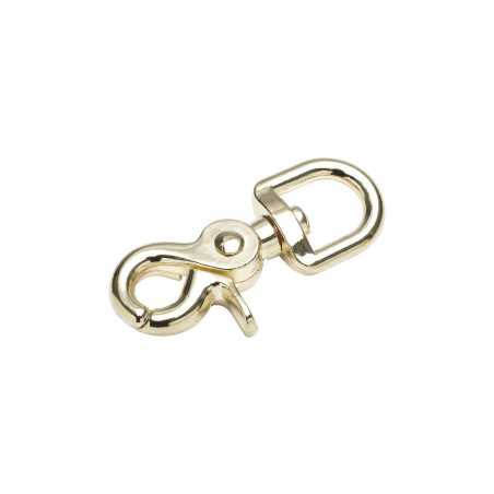 Mousqueton à pince Zamak Laitonne 20X67Mm