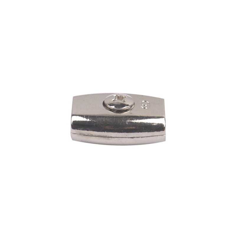 Lot de 2 Serre-Cordes Zamak Zingué Standers Diam.6 X L.34 X L.25 Mm