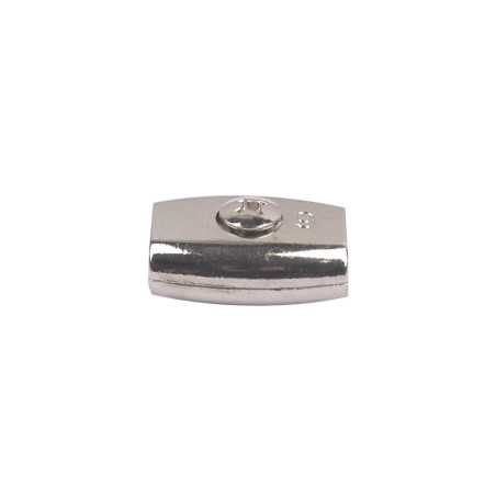 Lot de 2 Serre-Cordes Zamak Zingué Standers Diam.6 X L.34 X L.25 Mm