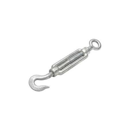 Tendeur crochet - oeil acier zinguéStanders Diam.12 X L.51 X L.32 Mm