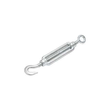 Tendeur crochet - oeil acier zinguéStanders Diam.10 X L.12 X L.5 Mm