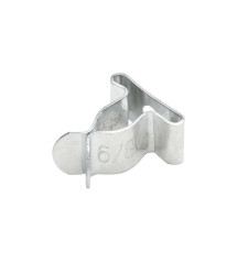 Lot de 6 Pinces à Ressort Acier Standers Diam.8 Mm L.4.5 X L.13