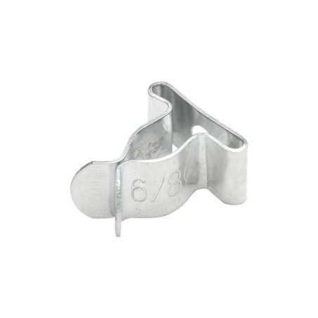 Lot de 6 Pinces à Ressort Acier Standers Diam.8 Mm L.4.5 X L.13