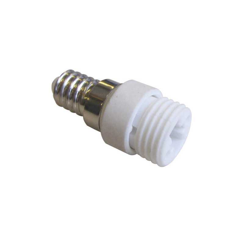 Transformateur de douille E14 En G9 G9 en plastique blanc 100 W