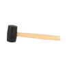 Maillet de carreleur en caoutchouc Noir 022 Kg