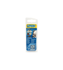 Lot de 25 Oeillets Acier Diam.8 Rapid