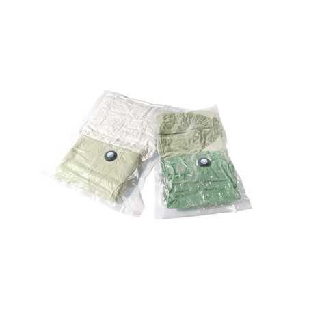 Sac de rangement sous-vide COMPACTOR transparent H. 90 x l. 55 x P. 1 cm