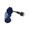 Adaptateur caravaning M16a- F cee17 3g2.5