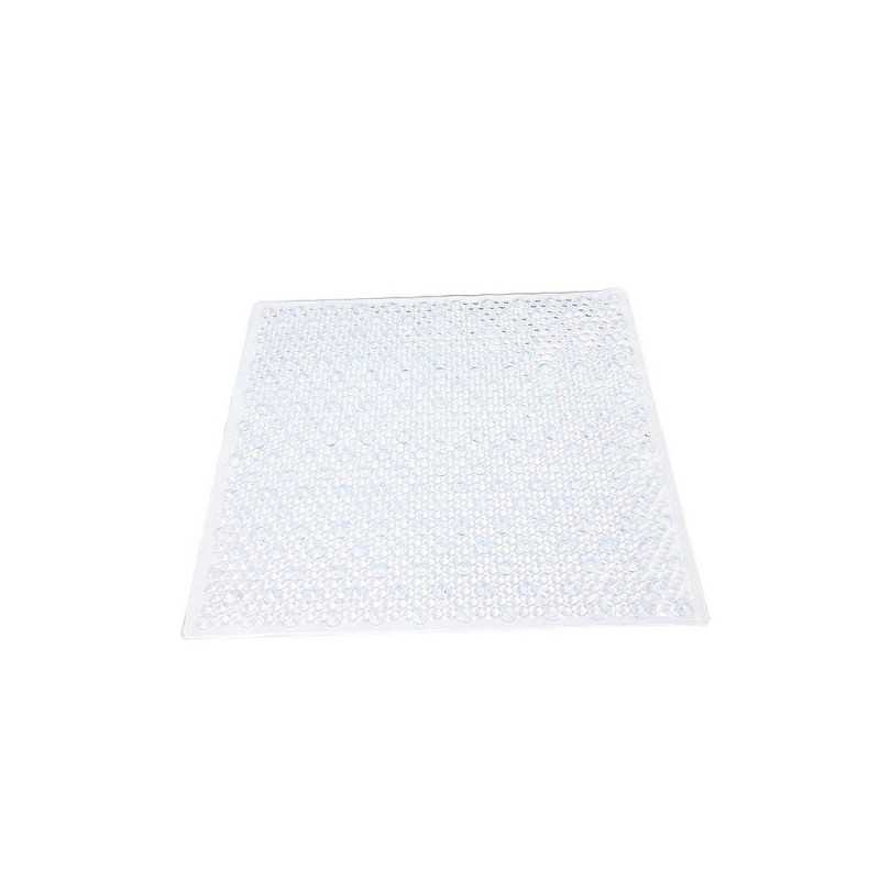 Tapis antidérapant transparent pour douche